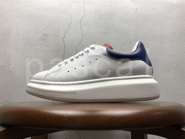 

2020 обувь для мужчин женская мода платформа кроссовки тройной черный белый кожа замша мужская удобная плоская повседневная обувь размер 36, Black