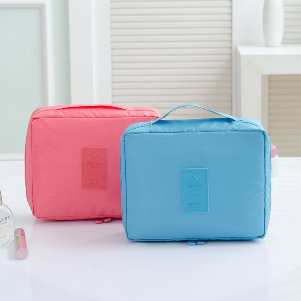 

new women cosmetic bag nylon toiletry kit organizer waterproof portable makeup bag travel case wash pouch women cosmetic