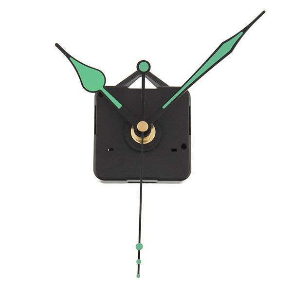 

unique design quartz clock movements mechanism parts diy durable tools with green hands quiet silence