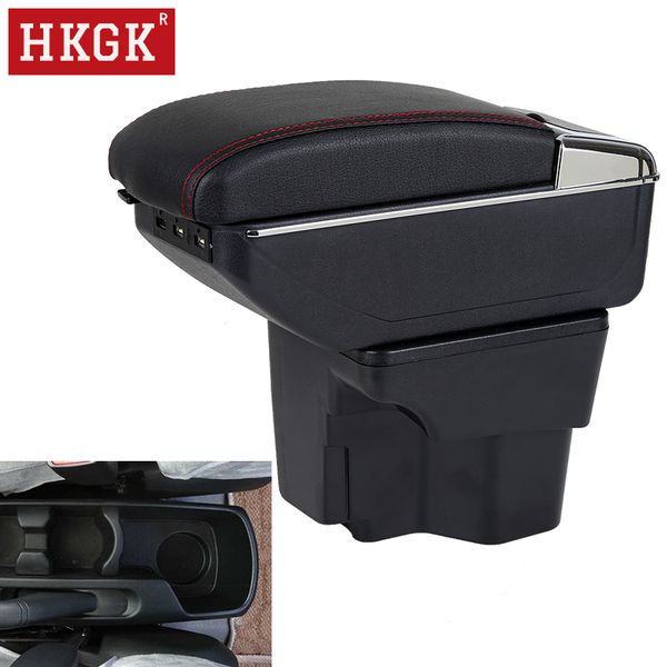 

armrest box for kia rio 3 2011-2016 retractable center centre console storage box cup holder ashtray modification accessories