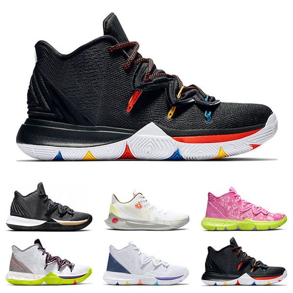 

mens trainers sports sneakers basketball shoes 5s friends matallic gold hero cny have a day black white fashion breathable size 7-12