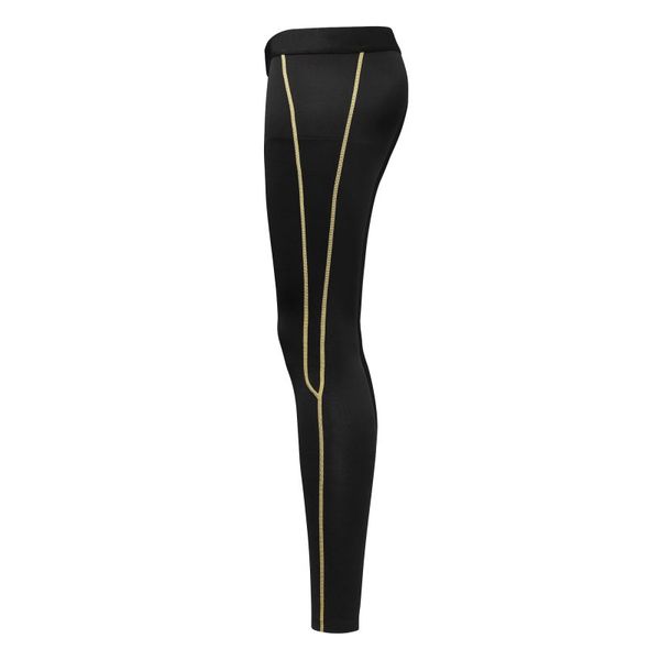 

elastic tights slim exercise bodybuilding long pant trousers spandex 2018 fitness spring autumn stretch casual trousers hombre, Black