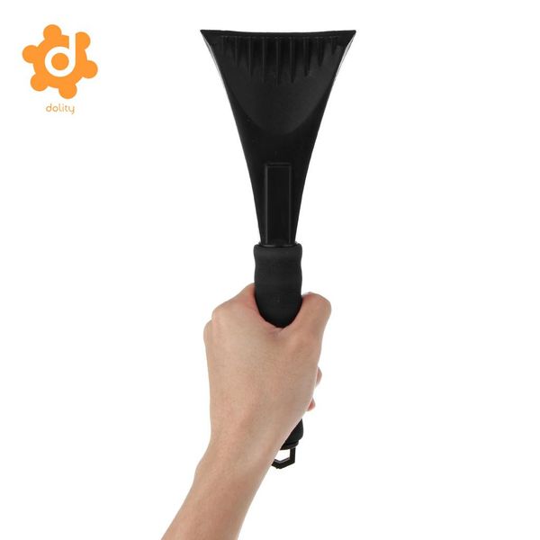 

practical winter car snow removal brush emergency ice scraper cleaning eva handle skidproof confortable keep warm