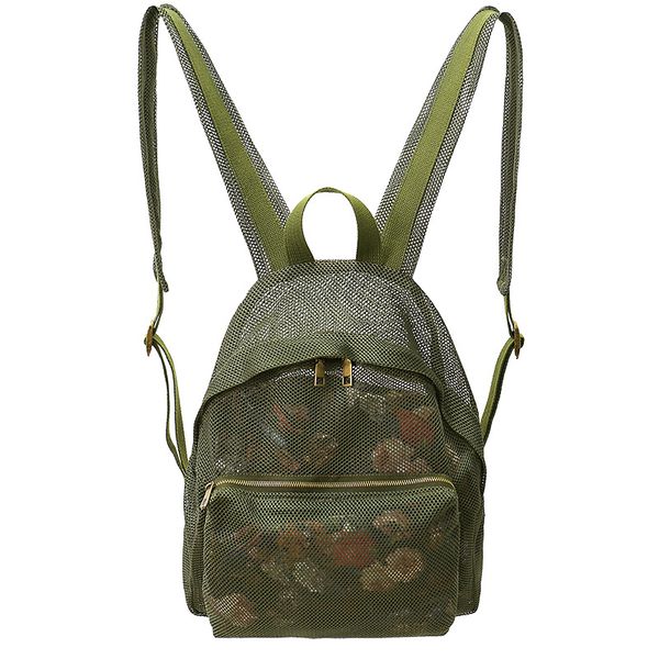 

women's simple ins lou kong wang backpack summer super fire casual travel backpack