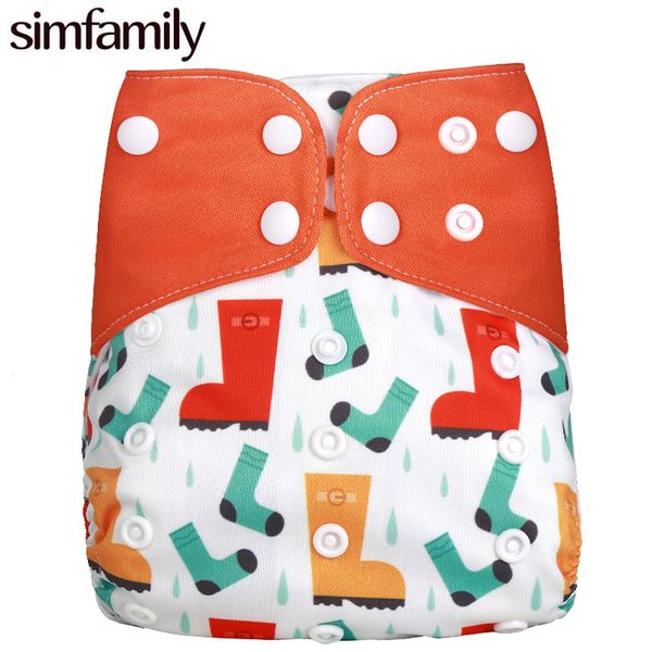 

simfamily]1pc reusable pocket cloth diaper