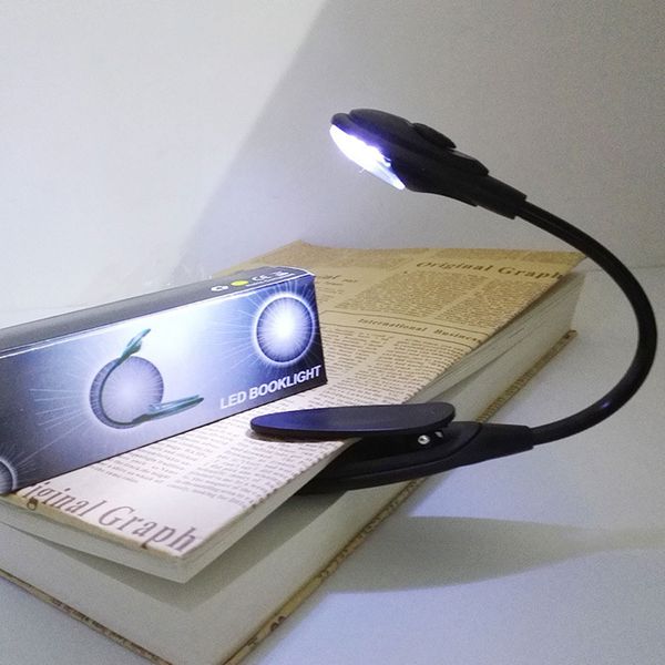 

портативный мини светодиодный книжный клип свет таблетки лампа для чтения без стробоскопической защиты глаз белый свет ночной свет