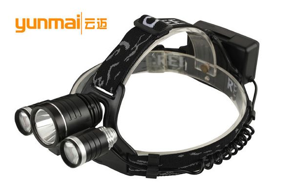 

xpe t6 + xml light aluminium alloy headlights night fishing lamp charge headlights headlights automative lighting dual purpose