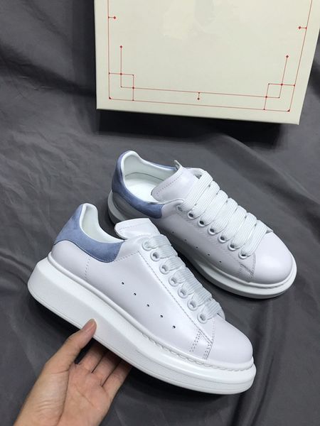 

2021 designer shoe runner trainers lace up rubber sole womens platform casual outdoor id sneaker women calfskin, Red;white