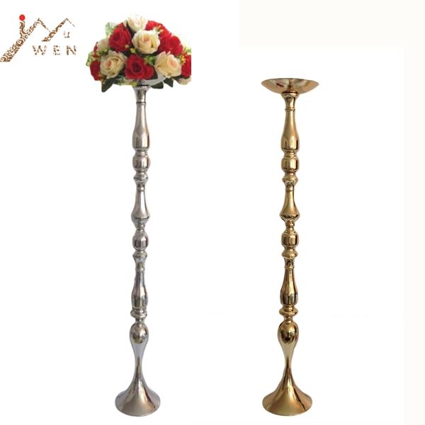 

3 colors 120 cm/ 48\ height metal candle holder candle stick wedding centerpiece event road lead flower rack 1lot =10 pcs