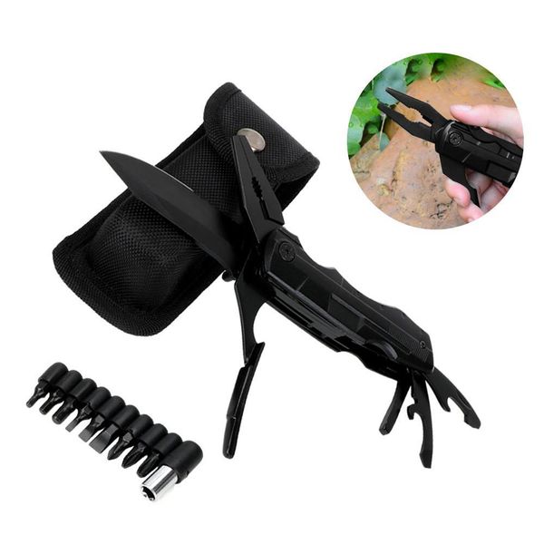 

niceyard мультитул складные инструменты клещи нож для бутылок ручной инструмент отвертка kit биты кемпинг открытый выживания инструменты y20