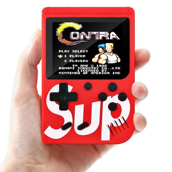 

fancytech retro video game console player built-in 400 games box mini handheld classic game console