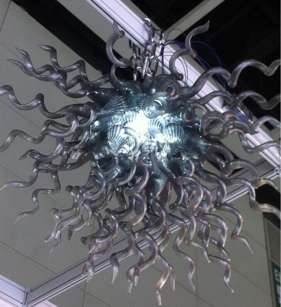 

lamps modern home pendant lamp style hand blown grey glass chandeliers light small led hanging chain chandelier