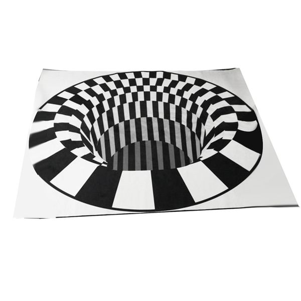 

3d nordic simple carpet printing bedroom office crystal velvet mat living room coffee table mat