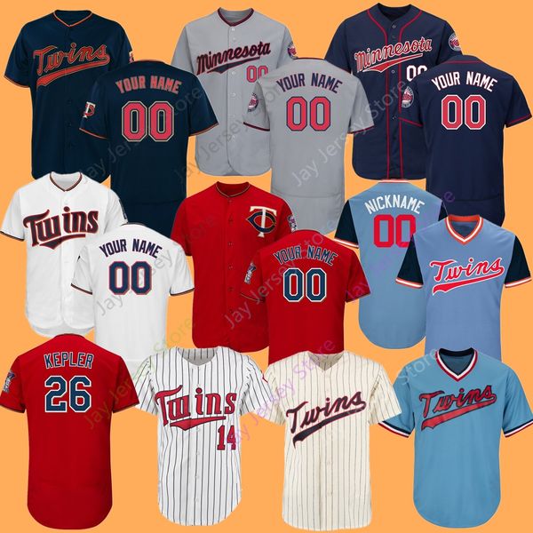 

Custom Twins Jersey Gonzalez Adrianza Thome Morin Hrbek Minnesota Rosario Sano Cruz Cron Buxton Kepler Blyleven Puckett Jorge Polanco Perez