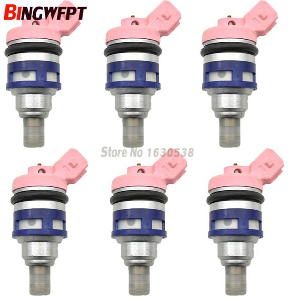New 6Pcs Fuel Injectors 1660021V02 1660085E06 For Nissan Maxima 3.0 1660085E06