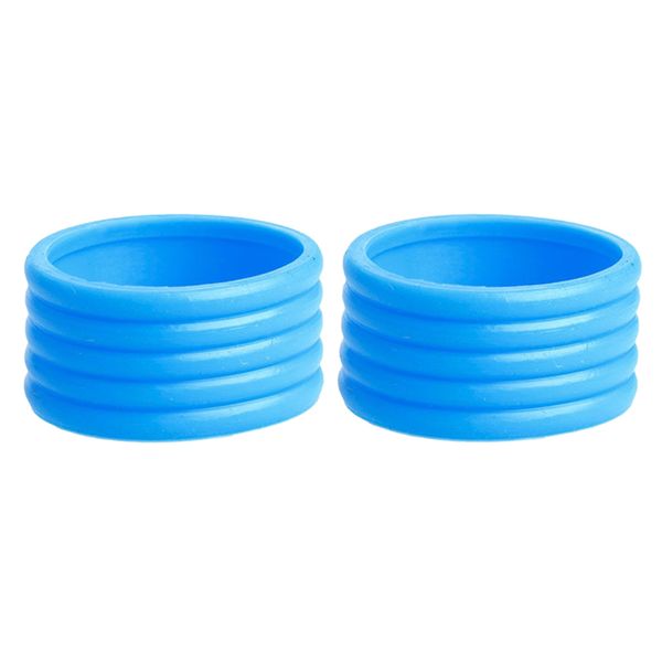 

2pcs silicone tennis racket grip ring racquet handle overgrip loop