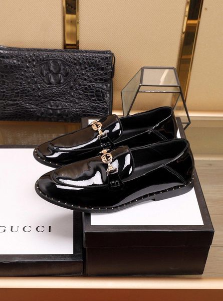 

127 high-end luxury fashion designer men's leather shoes casual party dress shoes business office wedding shoes triple classic men'