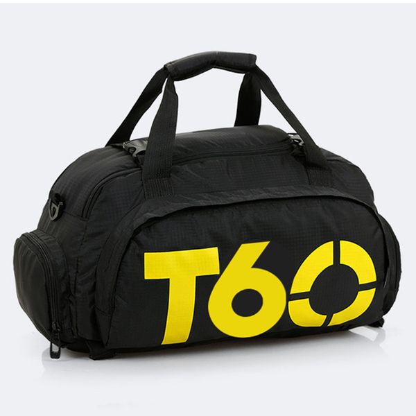 

large-capacity portable diagonal double backpack multifunctional three-use package t90 fitness bag outdoor sports basketball bag