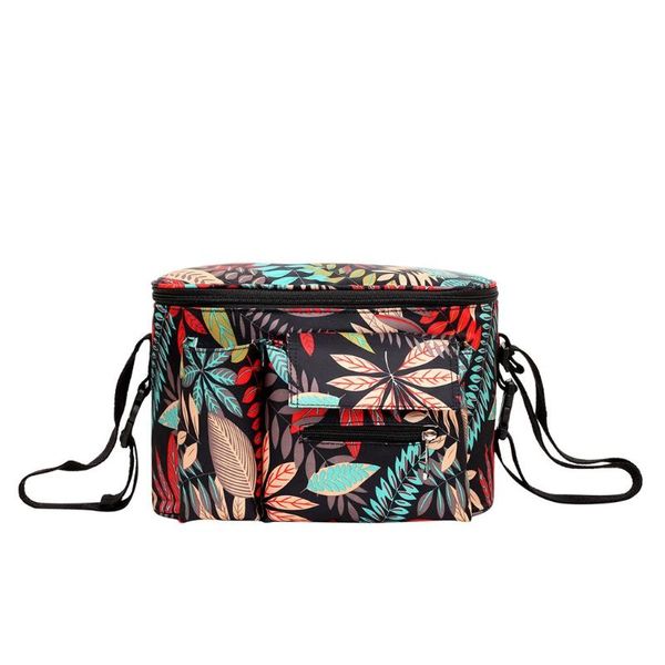 

women printing shoulder bag large capacity bags mummy shoulder messenger bag casual handbag multi-functional handbags ##3