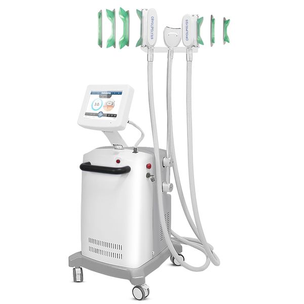 

professional 3 handles double chin cryolipolysis treatent vacuum cold cool cryo therapy fat e ing sweight loss slimming machine