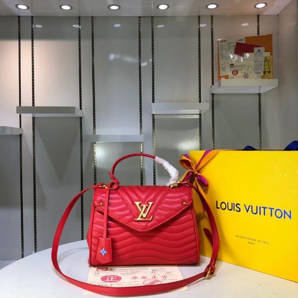 

the latest french high-end brand women's wear one-shoulder bag classic charm exquisite fashion design party delivery m53931, Black;red