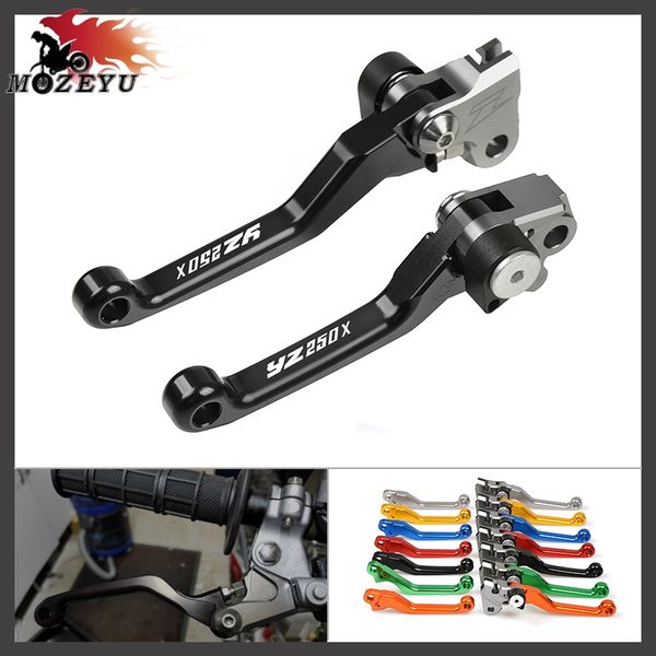 

cnc motor dirt bike flex pivot brake clutch levers motocross motorbike for yz250x yz 250x yz 250 x 2016-2018 2017