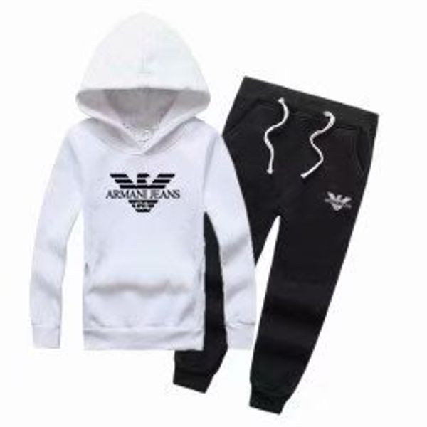 

2019 classic Luxury Logo Designer Baby t-shirt Pants coat jacekt hoodle sweater olde Suit Kids fashion Children's 2pcs Cotton Clothing Sets
