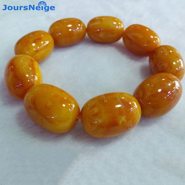 

wholesale dark yellow ore bright natural stone bracelets lucky for women men single lap bucket beads hand string simple jewelry, Golden;silver