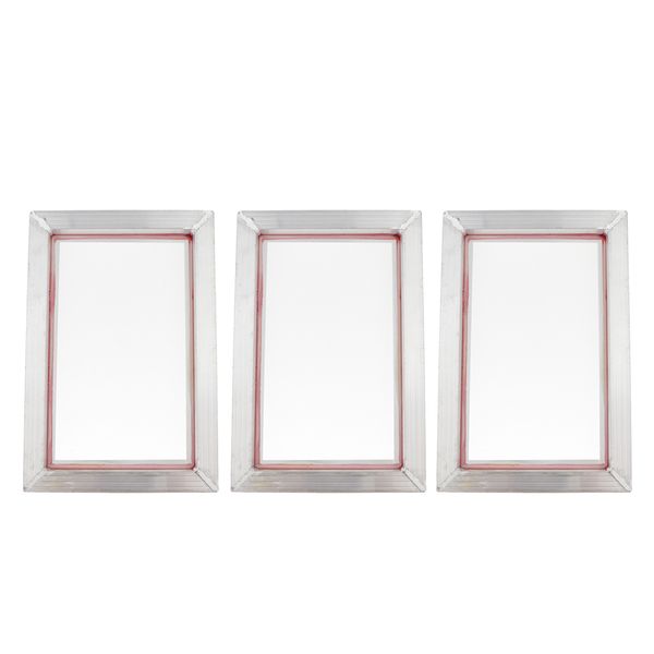 

3x screen printing frame polyester for printed circuit boards 120t 20x30
