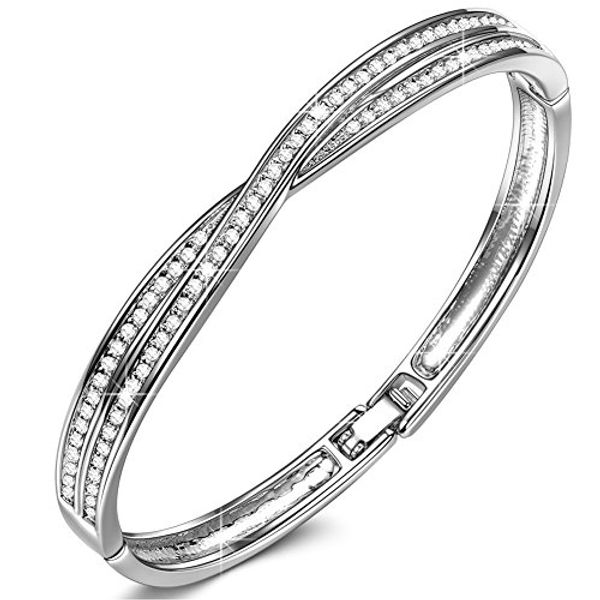 

Роскошный дизайнер ювелирных изделий женские браслеты Sparkling Romantic Xmas Present Браслет