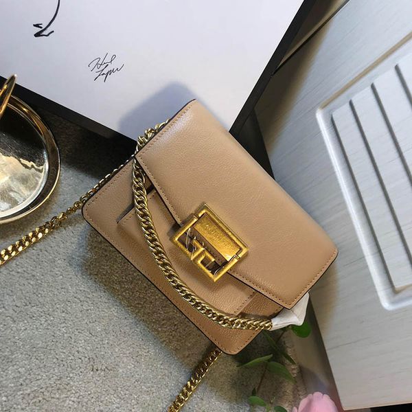

Women de igner luxury mall houlder bag black white red brown leather handbag 2019 lady fa hion big handle bag chain tote with box