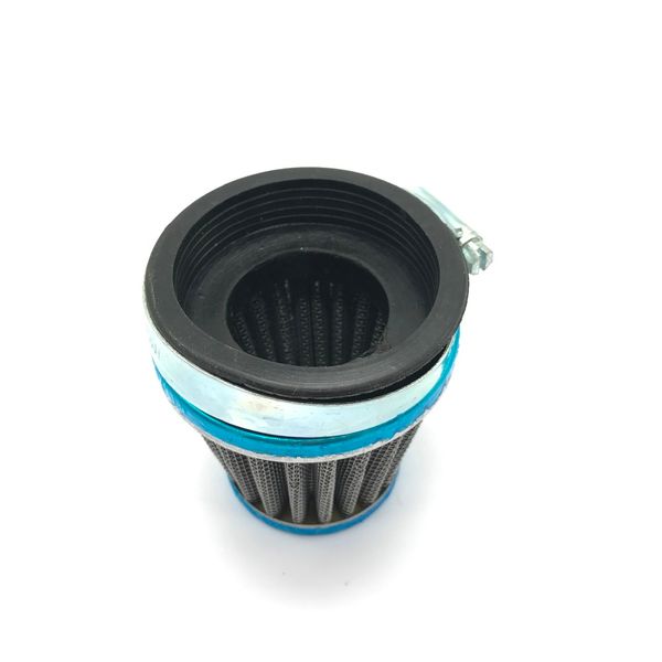 

new 58mm- 60mm 2 layer steel net gauze motorcycle clamp-on air filter cleaner