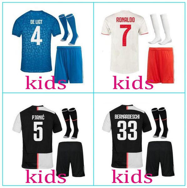 

19 20 Soccer Jersey kids kit 2019 DYBALA HIGUAIN MANDZUKIC D. Costa BUFFON RONALDO Football Shirt uniform