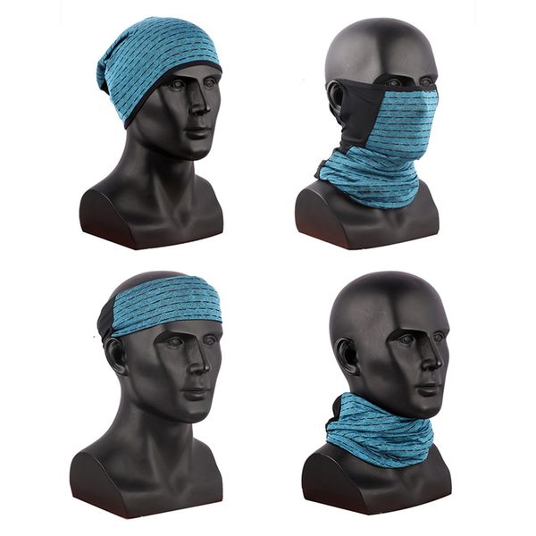 

west biking bike riding bib turban anti-uv ice cloth breathable turban neck scarf sports running anti-sweat cycling goods, Black