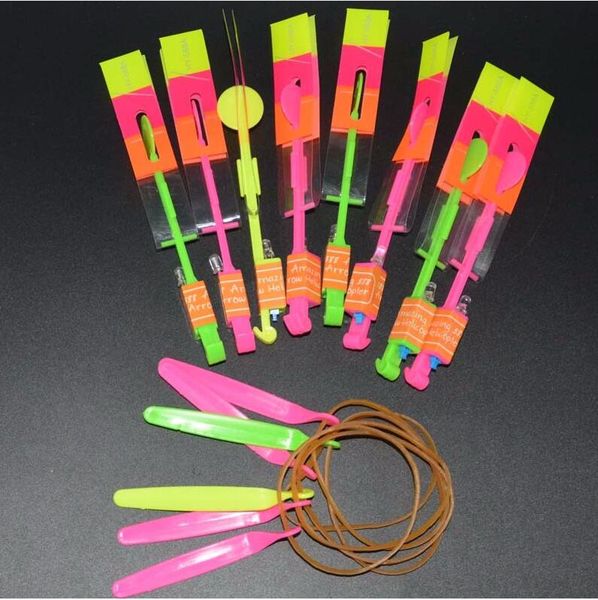 

led light up glowing whistle slingsflying arrow kids flashing fly dragonfly toys gift glow party supplies halloween children toys