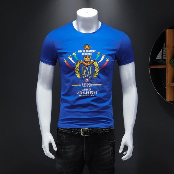 

luxury t shirt hip hop fashion printing mens designer t shirt short sleeve men women t shirt size m-5xl, White;black
