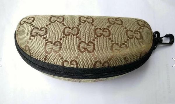 

waterproof sunglasses case sun glasses case brand snake skin luxury soft leather glasses box eyewear accessories