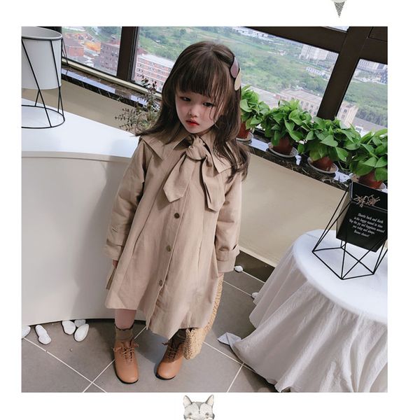 

2019 new autumn item girl fashion long jacket with tie, Blue;gray