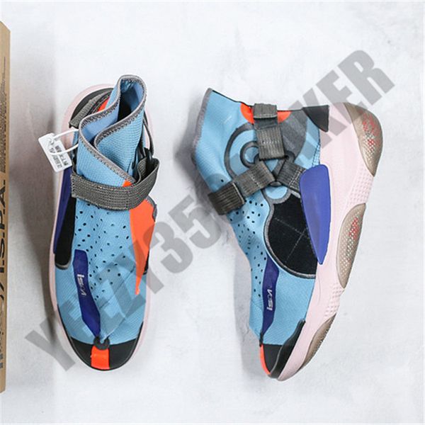 

2020 конверт ispa turq blue high the cow spots для мужчин женские кроссовки mens trainer модные спортивные кроссовки bv4584-400 размер 36-45