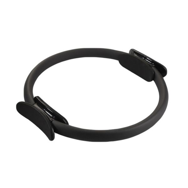 

solid yoga wheel fitness body building ring dual grip yoga pilates ring muscles body exercise fitness tool 6 color