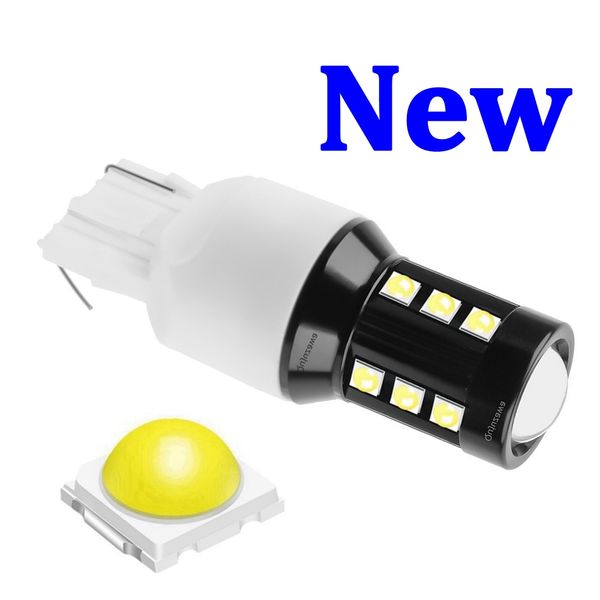 

1pc t20 w21w 7440 wy21w led car brake bulb turn signal auto backup reverse lamp daytime running light rear fog lamp