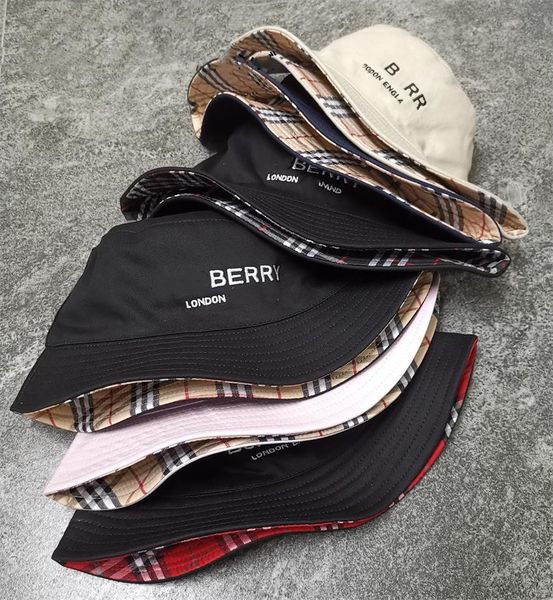 

fashion brand design letter bucket hat for mens womens foldable caps cowboy fisherman beach sun visor sale folding man bowler cap, Blue;gray