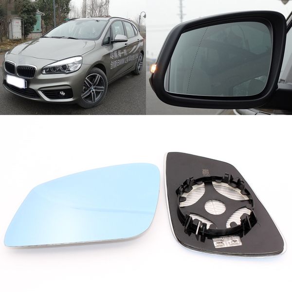 

for bmw 2 series 220 228 m235i large vision blue mirror anti car rearview mirror wide angle reflective reversing lens