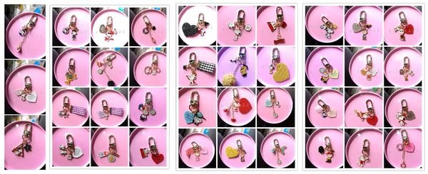 

new cartoon color anime peanut heart dogs girl boy cute keychain jewelry accessories key chains pendant gifts favors d-02, Silver