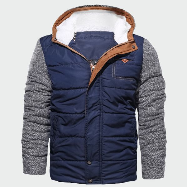 

new winter men's warm parkas thick fleece cotton coat slim male fashion cool men jackets hooded coats mens brand clothing ml209, Tan;black