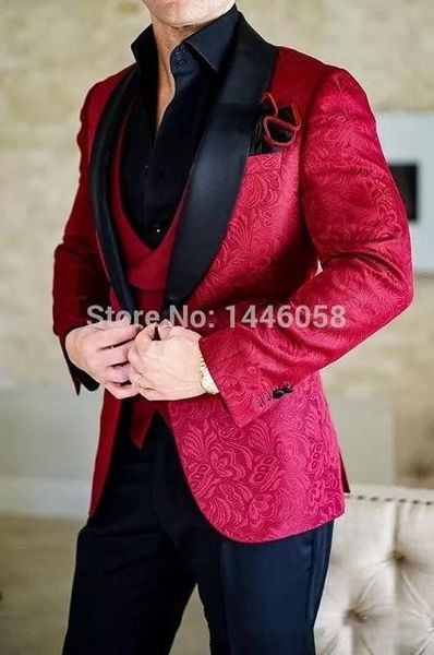 

custom made tuxedos groom wedding men suits mens wedding suits tuxedo costumes de smoking pour hommes men(jacket+pants+tie+vest) b08, Black;gray