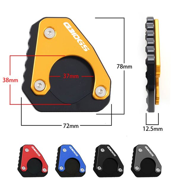

fit for bmwg310gs 17-18 kickstand sidestand stand extension enlarger pad