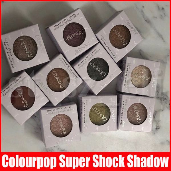 

colourpop super shock shadows многоцветные одиночные тени 10 различных цветов тени для век макияж тени для век