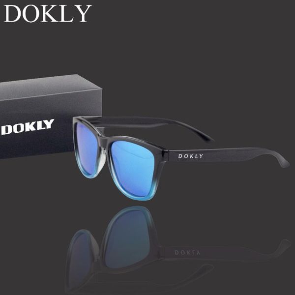 

dokly fashion women sunglasses polarized men mirror lens oversized sunglasses male sun glasses for man, White;black