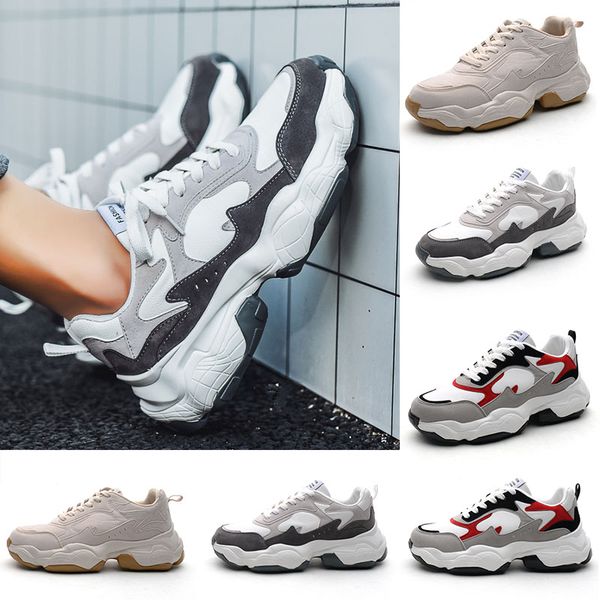

black sale triple new white low cut brown men casual shoes comfortable breathable women men shoe sports sneakers 39-44